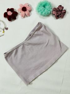 Lilac Ribbed Tube Top