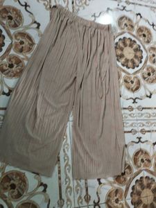 Pleated Palazzo Pants