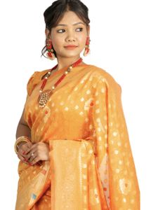 Premium Quality Cotton Linen Saree