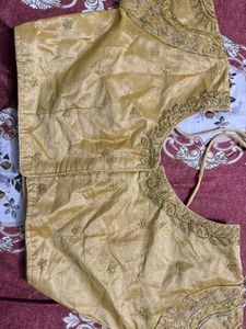 Gold Embroidered Blouse