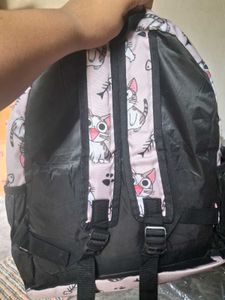 Cute Cat Print Backpack