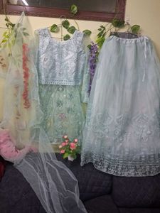 Designer sharara Set