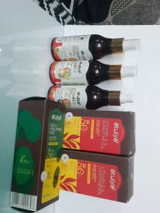 Combo Pack Of 5 Products Sunscreen And Toner