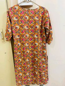 Orange Kurti For Office