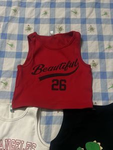 Bundle of 3 Graphic Tank Tops