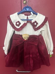 Cute Teddy Bear Dress for Girls