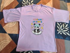 Cute Panda Dreamy Nights Pajama Top