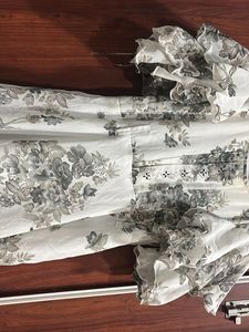 floral white dress