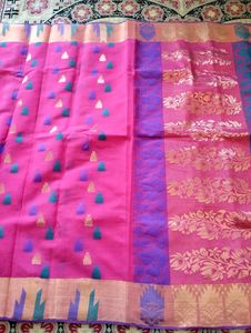 Handloom Cotton Saree Only Ones Used