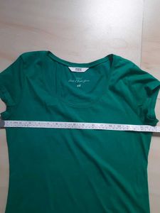 Emerald Green H&amp;M Basic Tee