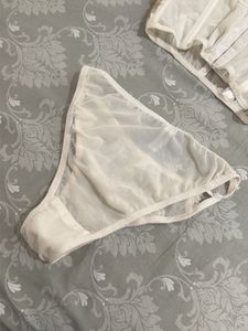 sexy lace bralette and panty set