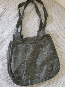 Gray Tote Bag