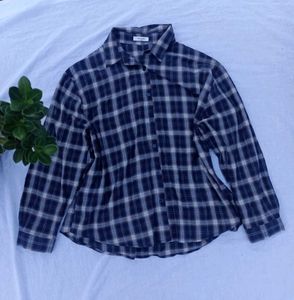 Classic Plaid Button-Up Shirt