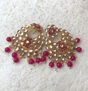 Alloy Pink Gold Played Jewellery Set