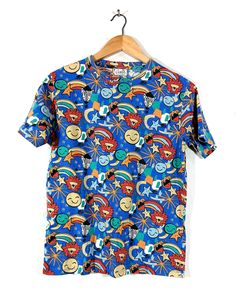 Blue Printed T-shirt (Boys)