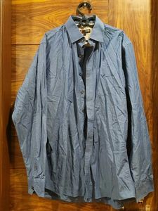 Men's Blue Full Sleeve Shirt