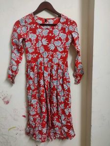 Two Elegant Floral Print Kurtas
