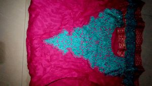 Beautiful Pink Kurta Set with Embellishments