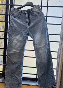 Light Wash Wide Leg Jeans