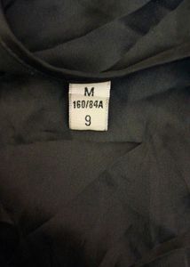 Sleeveless Black V-Neck satin Top