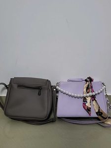 Ted Baker Lavender Shoulder Bag &amp; Grey Bow Ba
