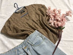 💟Original Only Knitted Vest S