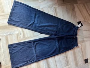 Stylish Wide Leg Denim Jeans