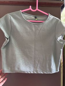 Tokyo Talkies mint green colour co-ords set