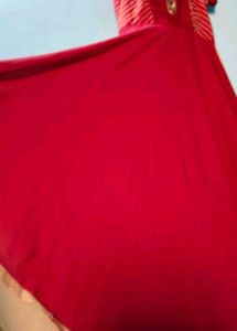 Elegant Red Kurta Set with Dupatta