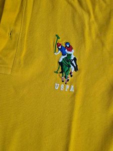 Original US Polo Assn Yellow T-Shirt 🔥