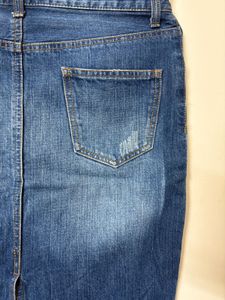 Denim Short Skirt