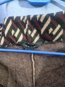 Patterned Casual Trousers