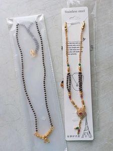 Elegant Gold Mangalsutra Set