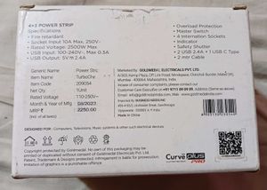 Goldmedal Turbo Charge Power Strip