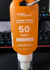Earth Rhythm Glow Surge SPF 50 Face Mist