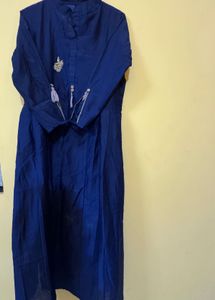 Elegant Navy Blue Kurta