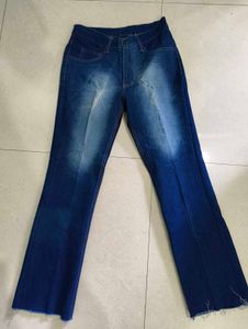 Distressed Denim Jeans