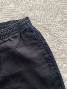 Comfortable Black Linen Pants