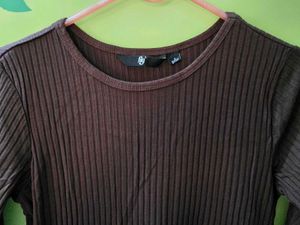 coffee brown bodycon
