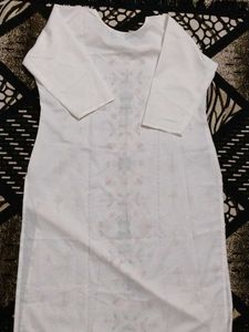 White Embroidered Tunic