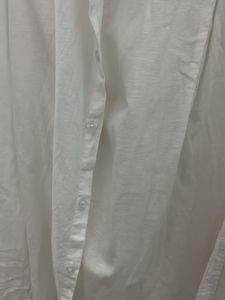LINEN Classic White Button-Down Shirt