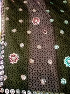 Grey Colour Saree