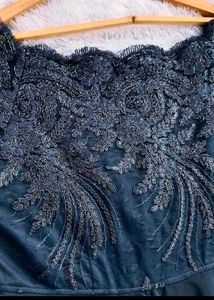 Elegant Navy Blue Dress. offer price 💕