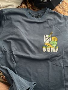 Blue Graphic Printed T-shirt