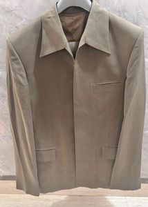 Classic Olive Green Blazer and Pants