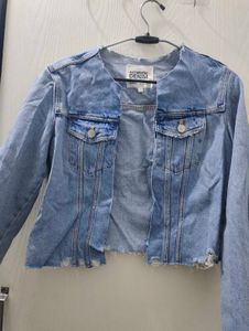 Zara Stylish Blue Denim Jacket