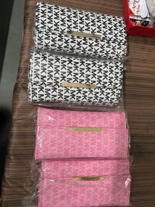MK Signature Print Clutch - Set of 4