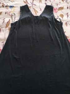 Sleeveless V-Neck Dress