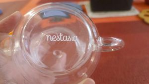 Clear Glass Teapot