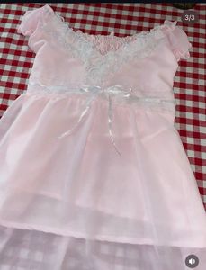 strawberry shortcake babydoll top🪞🎀